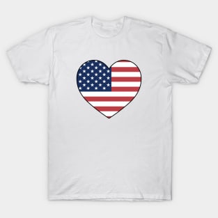 Heart - United States of America T-Shirt